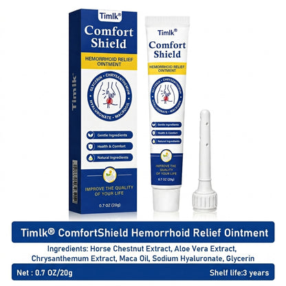 Timlk® ComfortShield Hemorrhoid Relief Ointment