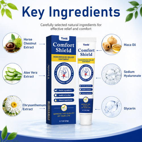 Timlk® ComfortShield Hemorrhoid Relief Ointment