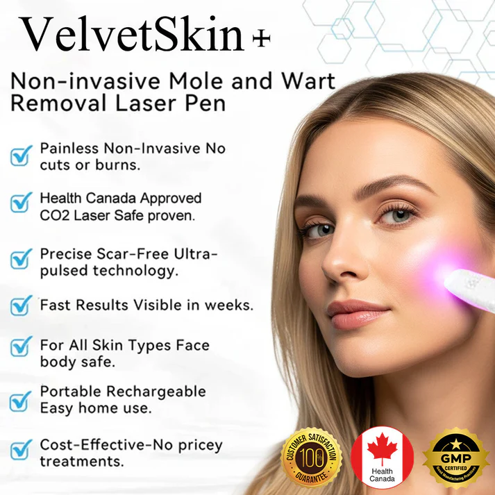 VelvetSkin+ All-in-One CO2Laser Eraser PenRemoves Moles, Warts,Skin Flaws &Pigmentation