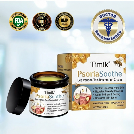 Timik® PsoriaSoothe Bee Venom Skin-Restoration Cream