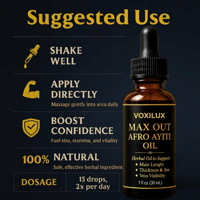 PrimeMan VitalLift™ Men’s Herbal Vitality Oil