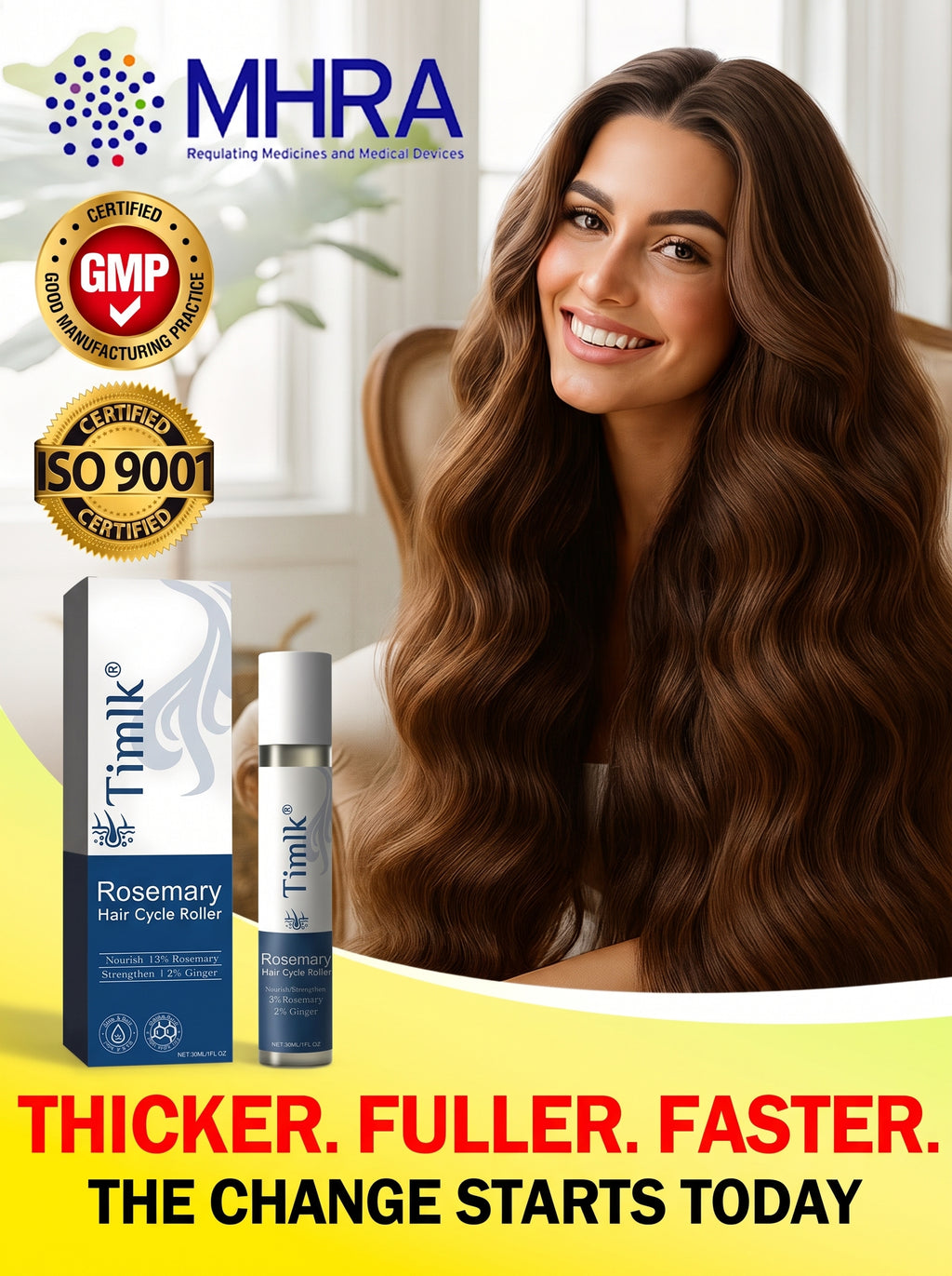 Timlk® Exosome Hair Signal Activator – See Visible Improvement Faster⚡