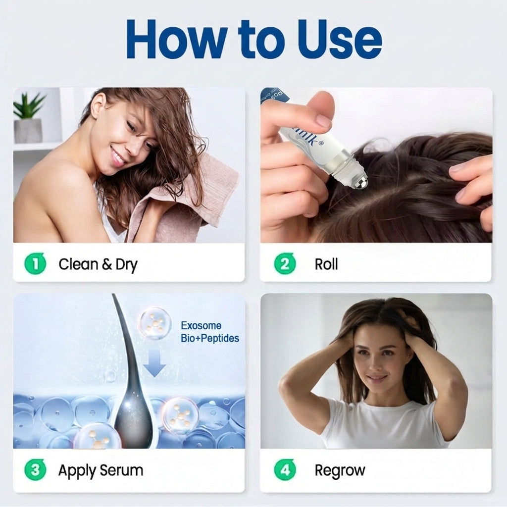 Timlk® Exosome Hair Signal Activator – See Visible Improvement Faster⚡